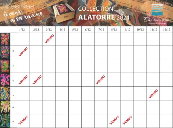 Le coffret Cuvée Alatorre – Le coeur a ses raisins – Image 6