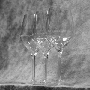 6 verres “le coeur à ses raisins” Didier Zanone