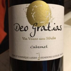 Cabernet élèvé en barrique sans sulfites Cave Dominique Luisier